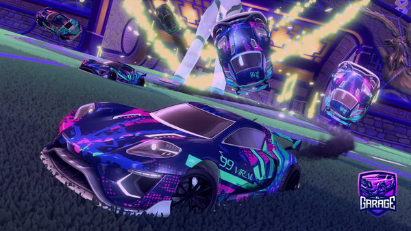 A Rocket League car design from PSN_BiggeCheeze