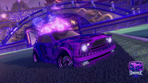 A Rocket League car design from evildemon789