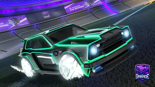 A Rocket League car design from Ottaron3