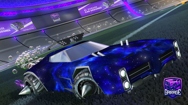 A Rocket League car design from bluish_shade