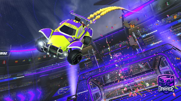 A Rocket League car design from LoafaRed