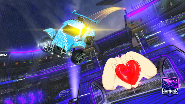 A Rocket League car design from huevitocochinit