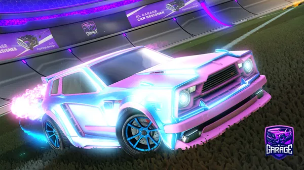 A Rocket League car design from KellieKool_OnRL