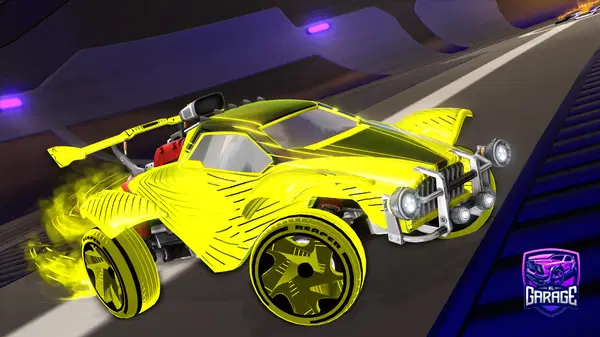 A Rocket League car design from irosario78