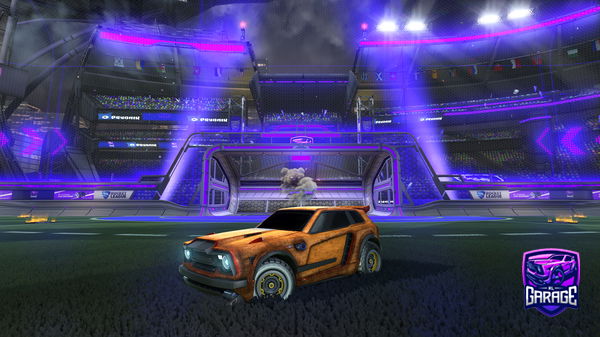 A Rocket League car design from Moster