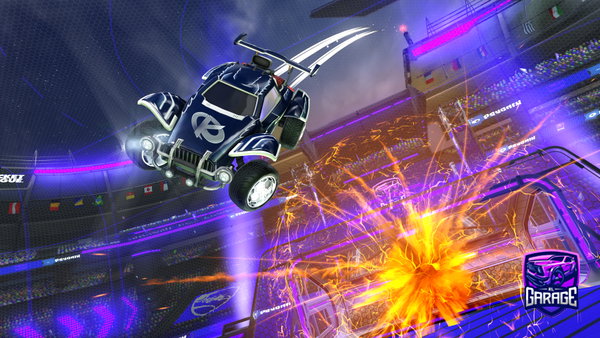 A Rocket League car design from Iloverl10