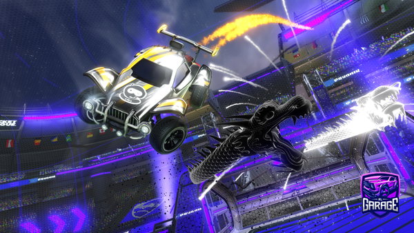 A Rocket League car design from xvnrYT