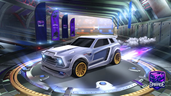 A Rocket League car design from Cutrixx
