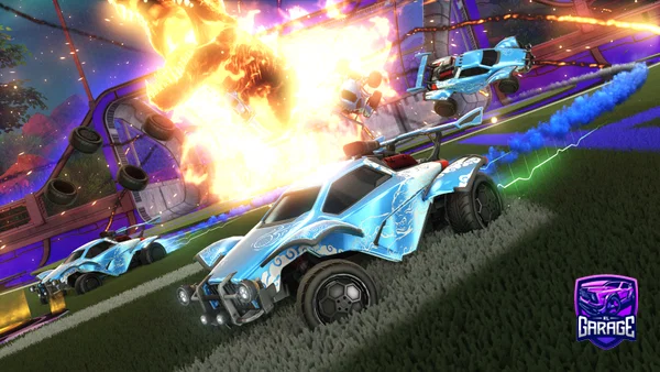 A Rocket League car design from DHC_Games