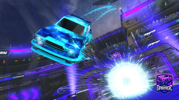 A Rocket League car design from ISAK_A76