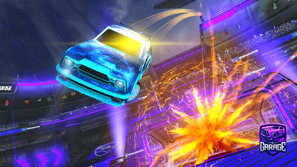 A Rocket League car design from GamerGuy28