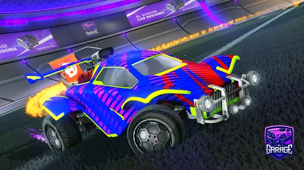 A Rocket League car design from ToastRL0_0