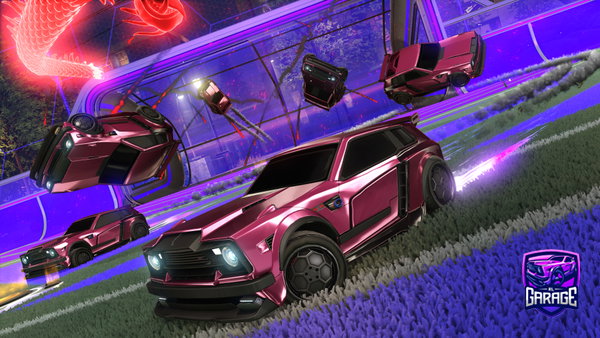 A Rocket League car design from Squishy3800