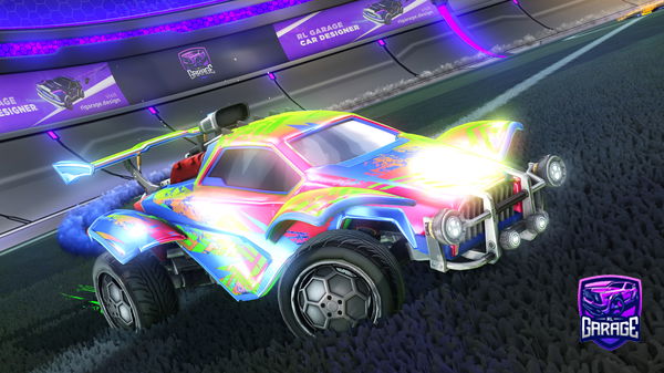 A Rocket League car design from joaopedrocsacs