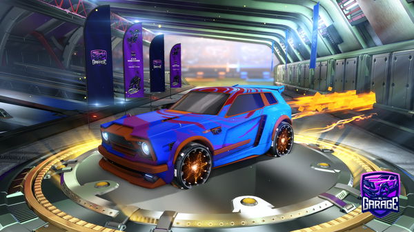 A Rocket League car design from DarthSmeegol56