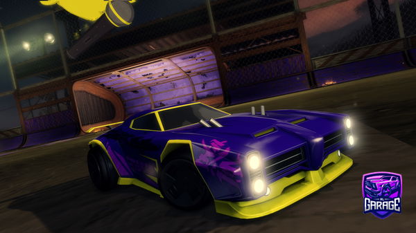 A Rocket League car design from Hardrock96