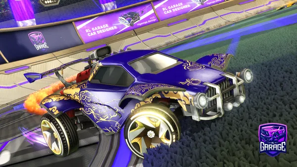 A Rocket League car design from Vatiix_