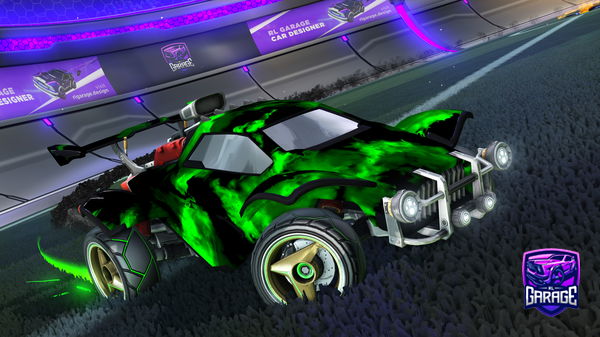 A Rocket League car design from Lexa_S78