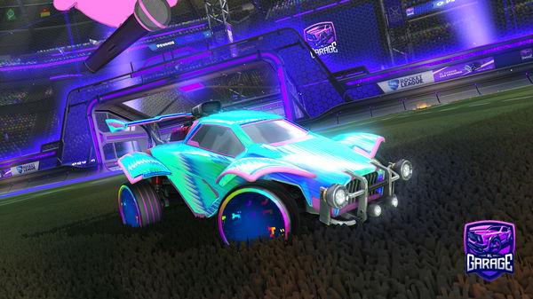 A Rocket League car design from Bad_plat_L