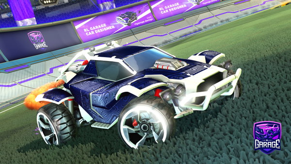 A Rocket League car design from Jvnko
