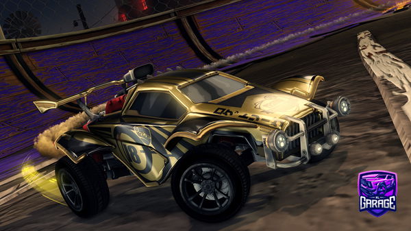 A Rocket League car design from Way22985