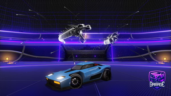 A Rocket League car design from JoaquinCarlosGonzalez