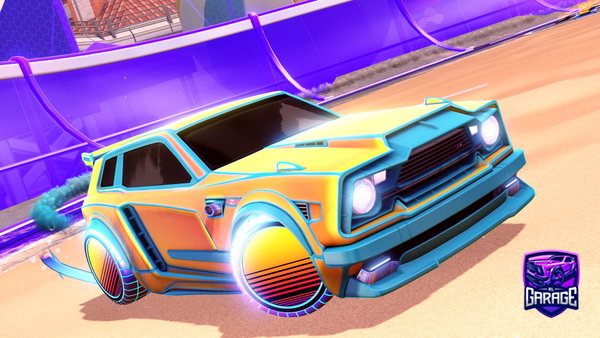 A Rocket League car design from Geo_RL