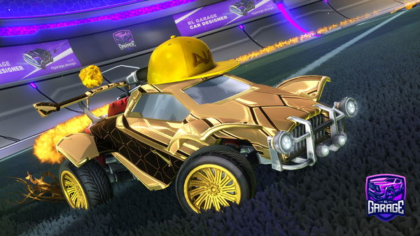 A Rocket League car design from Minstar