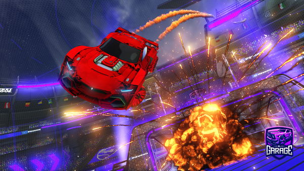 A Rocket League car design from Gam3rBoy11