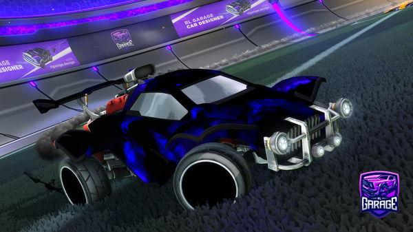 A Rocket League car design from Sosododo