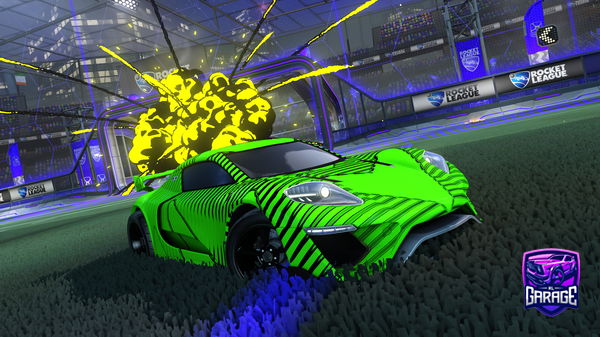 A Rocket League car design from MixdMastr