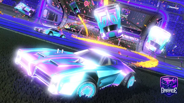 A Rocket League car design from Maddnisity