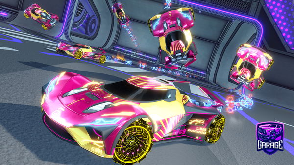 A Rocket League car design from GrimToad467