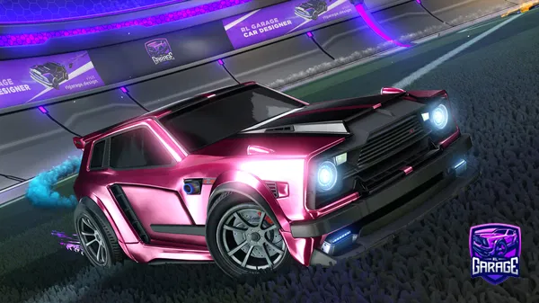 A Rocket League car design from xipp