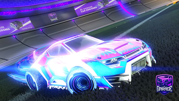 A Rocket League car design from Ben_bot1110