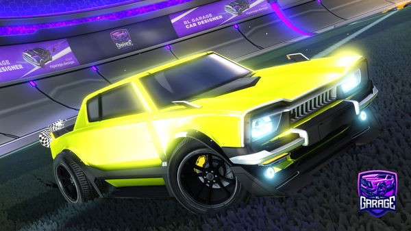 A Rocket League car design from RocketLeaguePro77