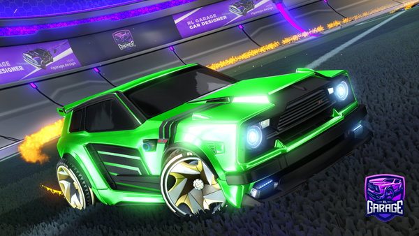 A Rocket League car design from Zyakouri