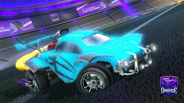 A Rocket League car design from nelly_3001
