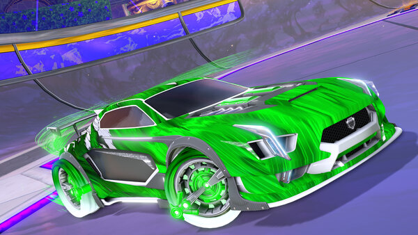 A Rocket League car design from irosario78