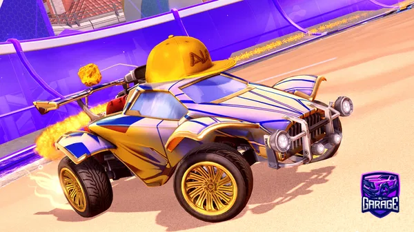 A Rocket League car design from Corgidog333