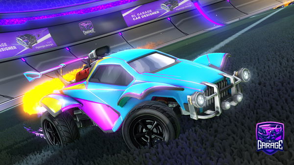 A Rocket League car design from ddenonn12