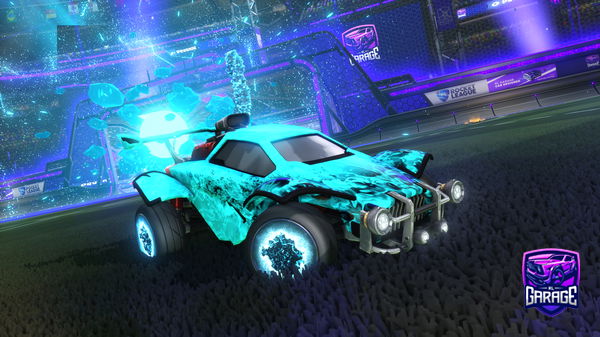 A Rocket League car design from SVA13