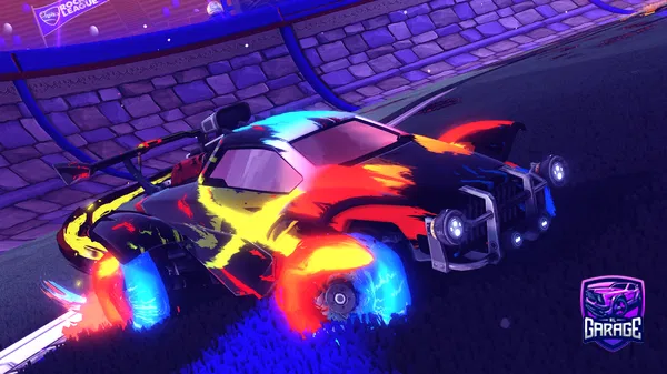 A Rocket League car design from T-Crafter