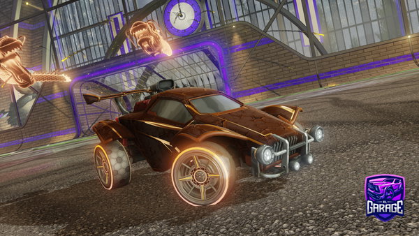 A Rocket League car design from H0TP0T