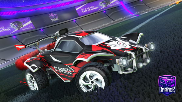 A Rocket League car design from DemitriTheThird