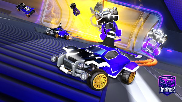 A Rocket League car design from ig24