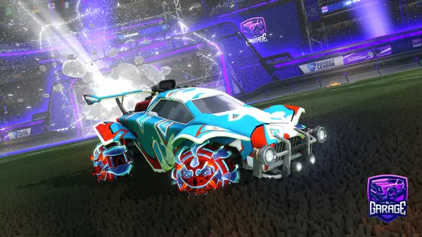 A Rocket League car design from ChappyDaBoi3