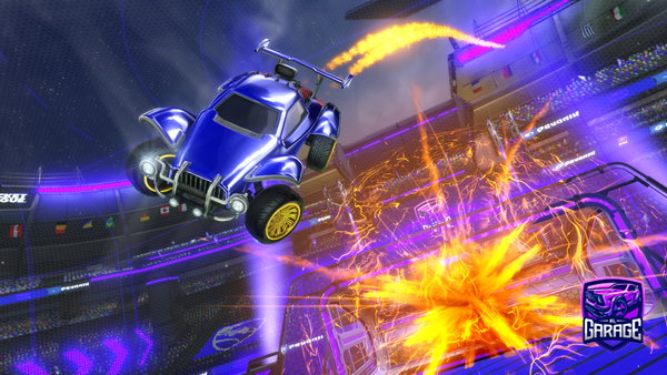 A Rocket League car design from SykikRL