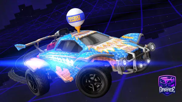 A Rocket League car design from Lexa_S78