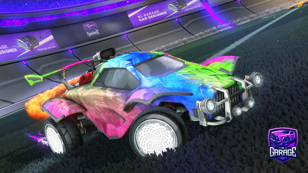 A Rocket League car design from MrChicken30002